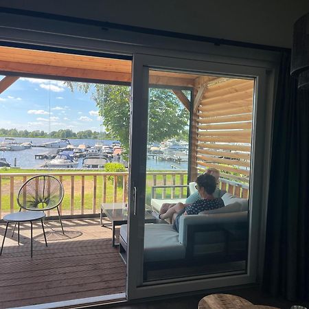 Camping Kleine Belterwijde, Wiede Lodge Met Uitzicht Over Het Water Zewnętrze zdjęcie