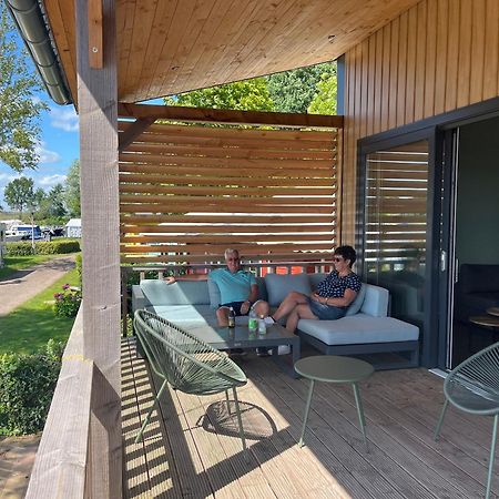 Camping Kleine Belterwijde, Wiede Lodge Met Uitzicht Over Het Water Zewnętrze zdjęcie