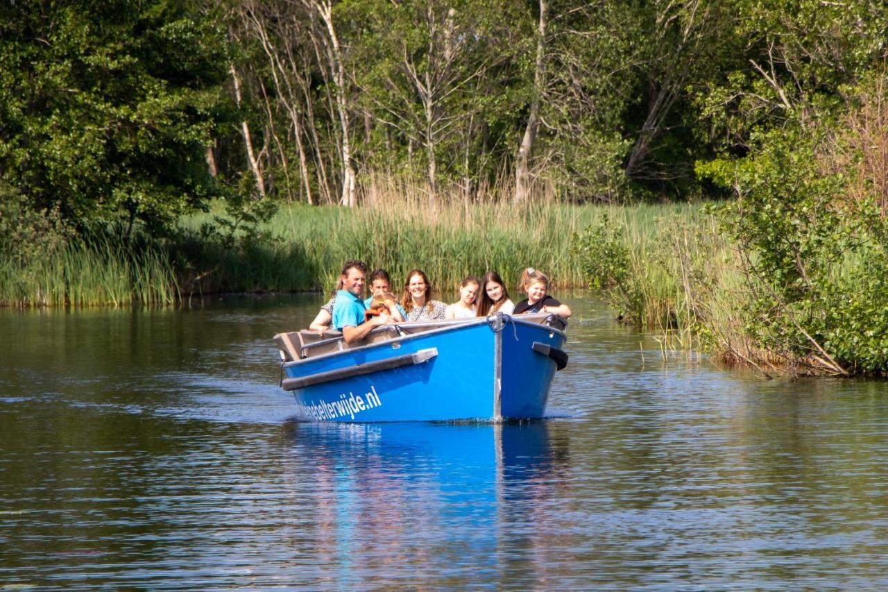 Camping Kleine Belterwijde, Wiede Lodge Met Uitzicht Over Het Water Zewnętrze zdjęcie